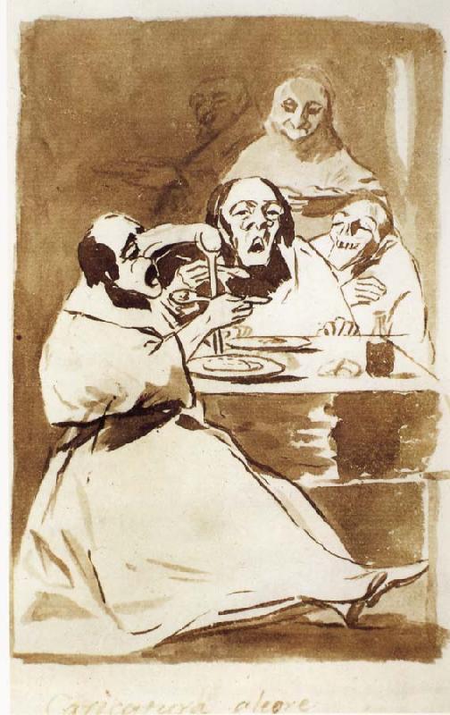Francisco Goya Caricatura alegre Germany oil painting art